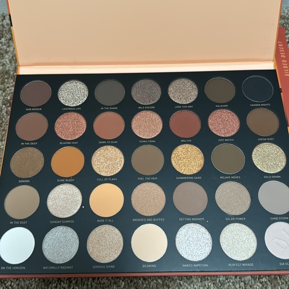 Morphe 35U Gilded Desert Artistry Palette Brand New - Picture 10 of 11
